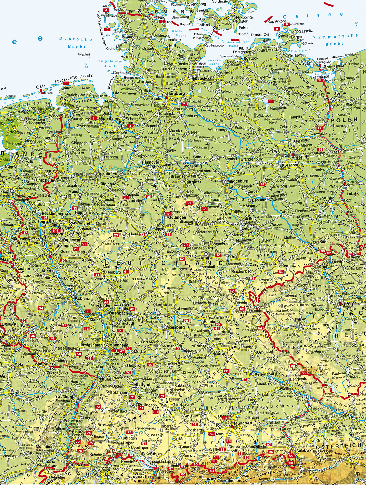 ROTHER Jubiläums-Wanderführer Deutschland - Wanderglück