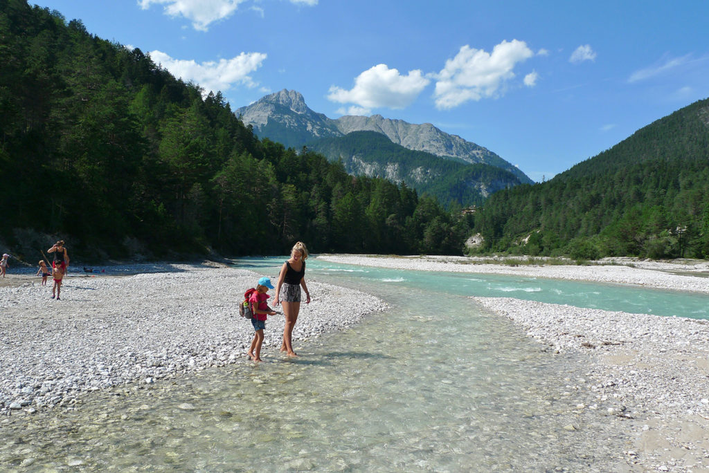 Die Isar bei Scharnitz©Eduard Soeffker