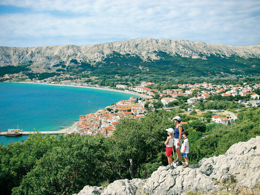 Blick auf die Bucht von Baška©Marcus und Rosemarie Stöckl