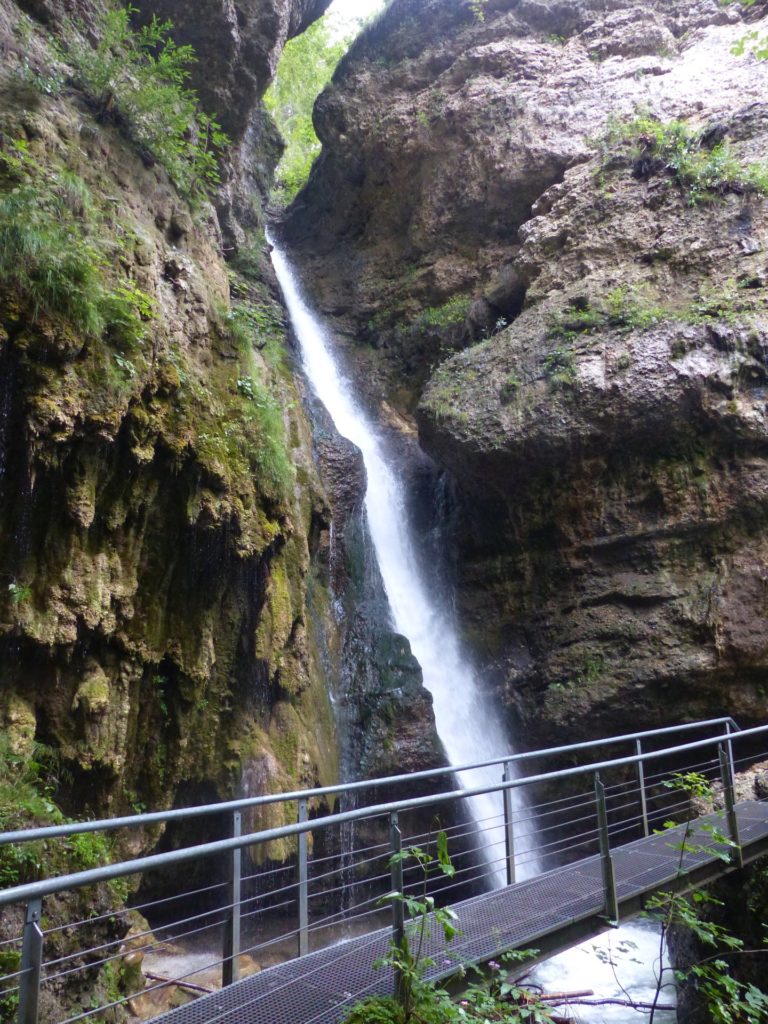 Hinanger Wasserfall, Allgäu ©Foto: Maximilian Kress