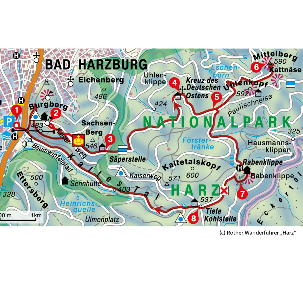 Herbstwanderungen Deutschland Harz