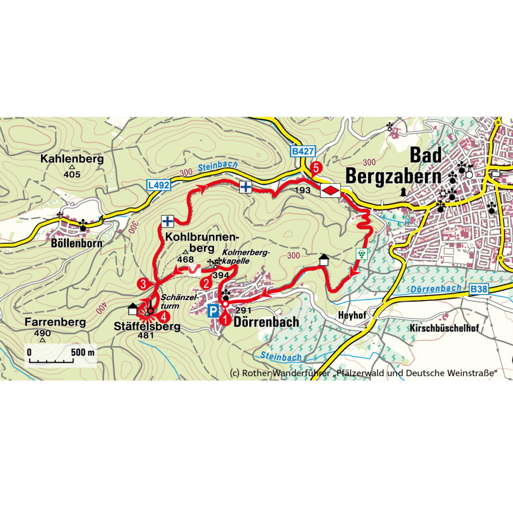 Route Herbstwanderung Pfalz