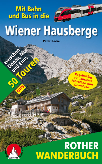Rother Wanderbuch mit Bahn und Bus in die Wiener Hausberge
