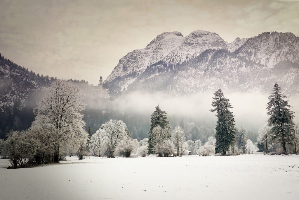 Märchenschloss im Schnee. ©Foto von pixabay