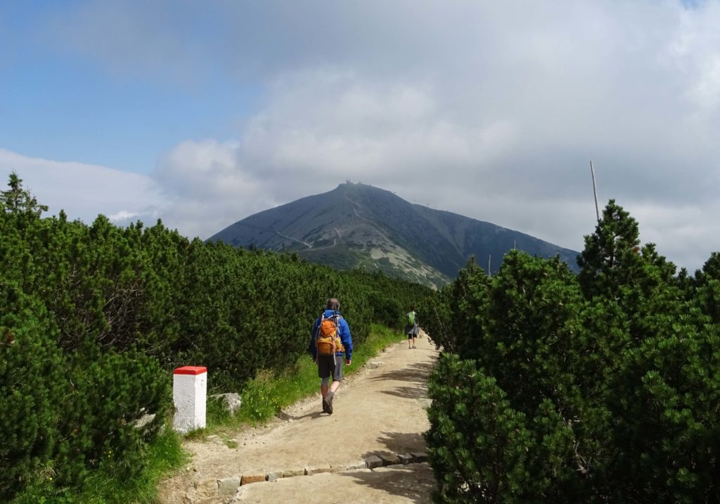 Auf dem Weg zur Schneekoppe im Riesengebirge. Foto ©: Franziska Rößner.