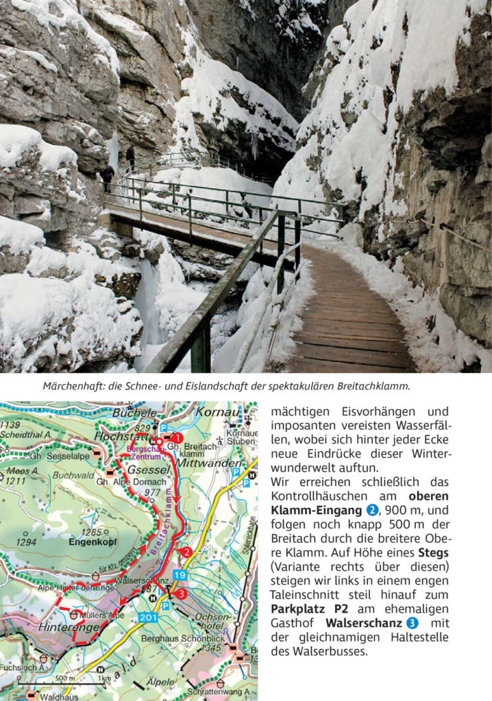 Tourenbeschreibung: Durch die Breitachklamm, Teil 3