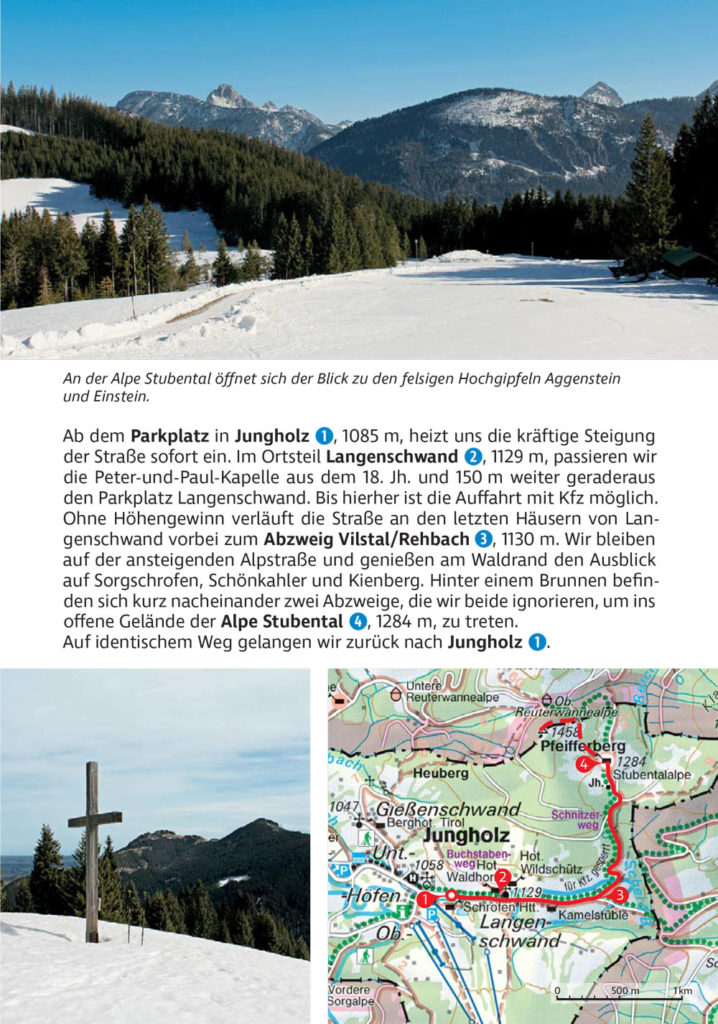 Tourenbeschreibung: Von Jungholz zur Alpe Stubental, Teil 2