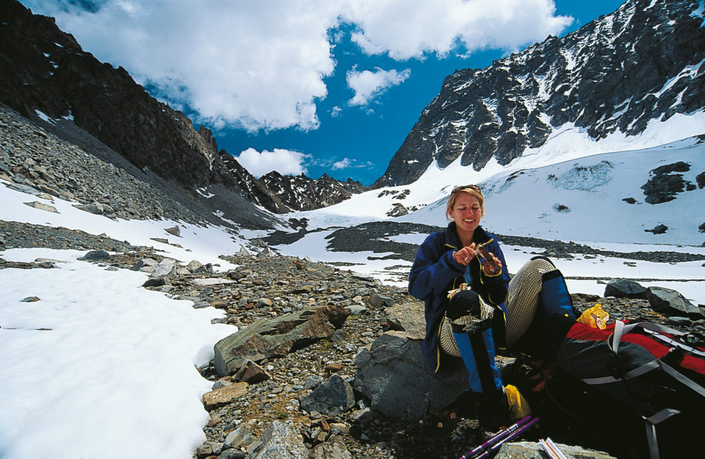 Blick auf den Aufstieg zum Madatschjoch, rechts Madatschferner und Watzespitze © Stephan Baur, Dirk Steuerwald