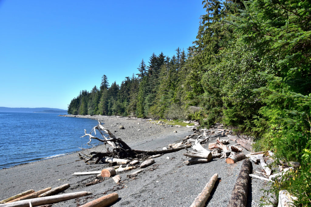 Traumstrand auf Vancouver Island. Copyright: Verena Schmidt