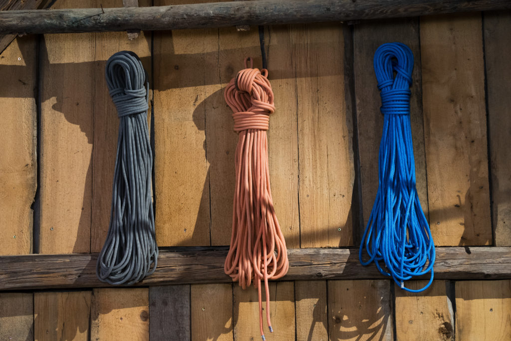 Ausrüstungs-Check: Seil muss mit! Foto: Bergwelten-Bergschule