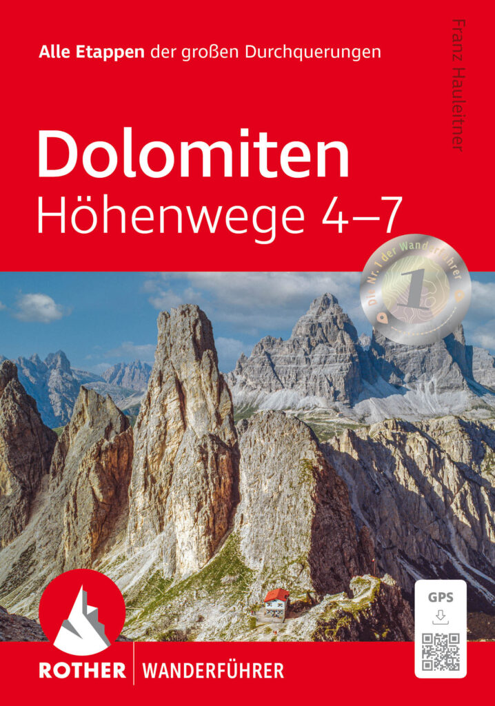 Rother Wanderführer "Dolomiten Höhenwege 4-7"