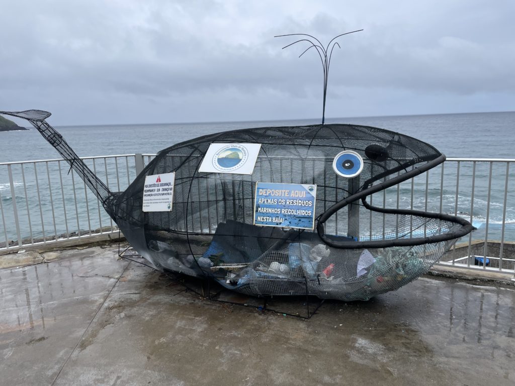 Kreativer Umweltschutz in São Lourenço. Foto Copyright: Issi Fritsch