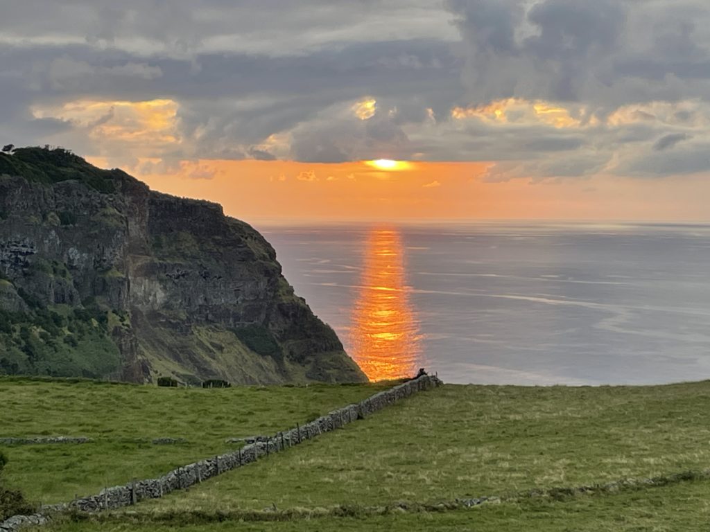 Sonnenuntergang auf Santa Maria. Foto Copyright: Issi Fritsch