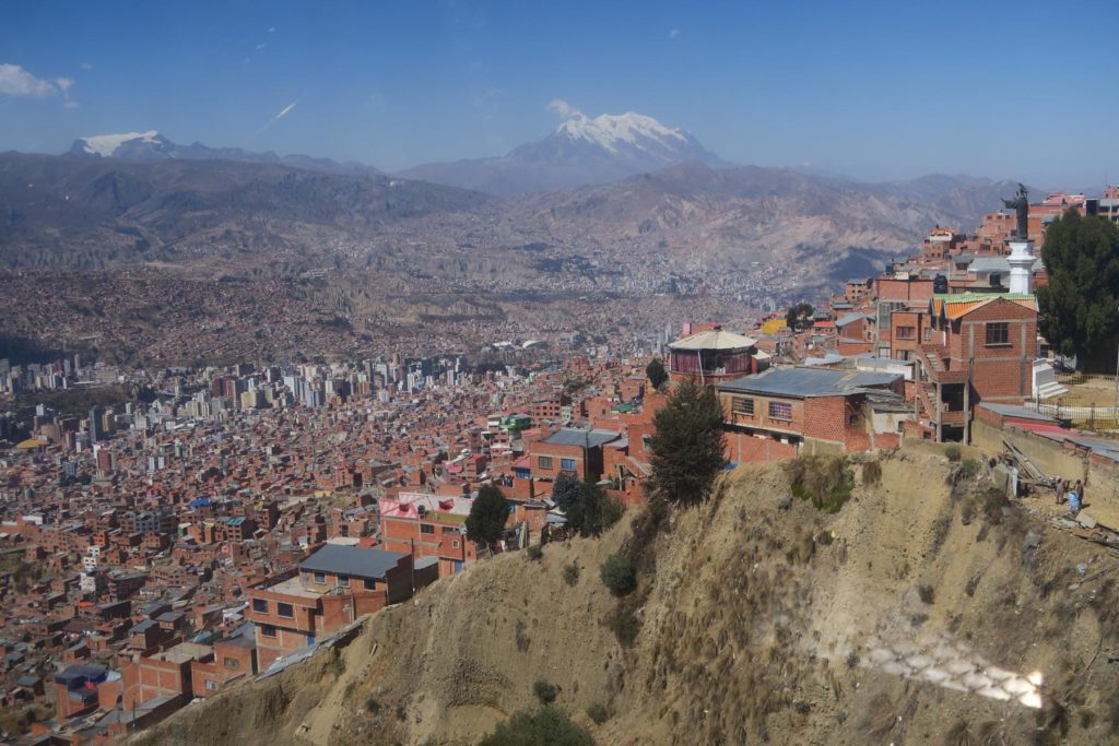 La Paz - die drittgrößte Stadt Boliviens. © Matthias Schropp
