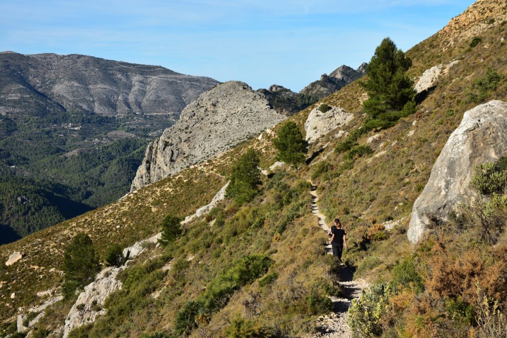 An der Westseite des Kamms. © Cordula Rabe