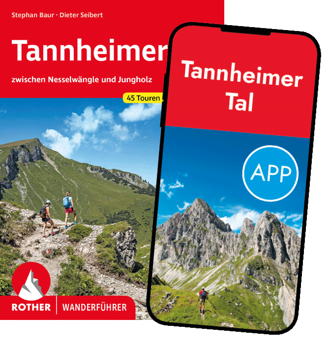 Rother Wanderführer plus APP "Tannheimer Tal" 