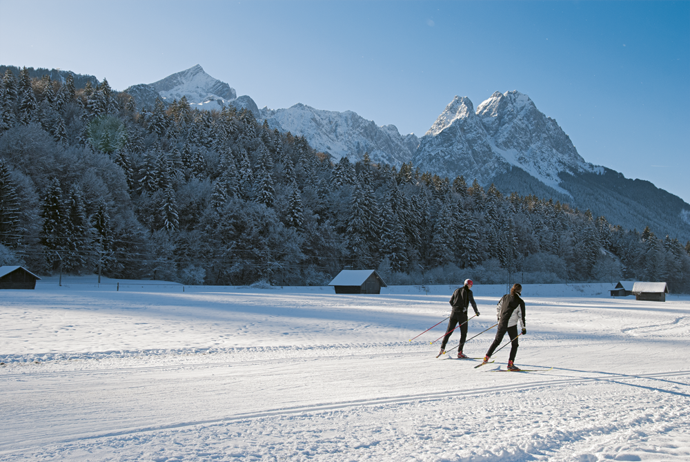 Ein Traum in Weiß in Garmisch. Foto: G. Hirtlreiter, Ch. Rauch