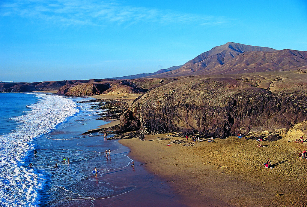 Die Papagayo-Strände zählen zu den schönsten Naturstränden im Kanarischen Archipel. © Rolf Goetz