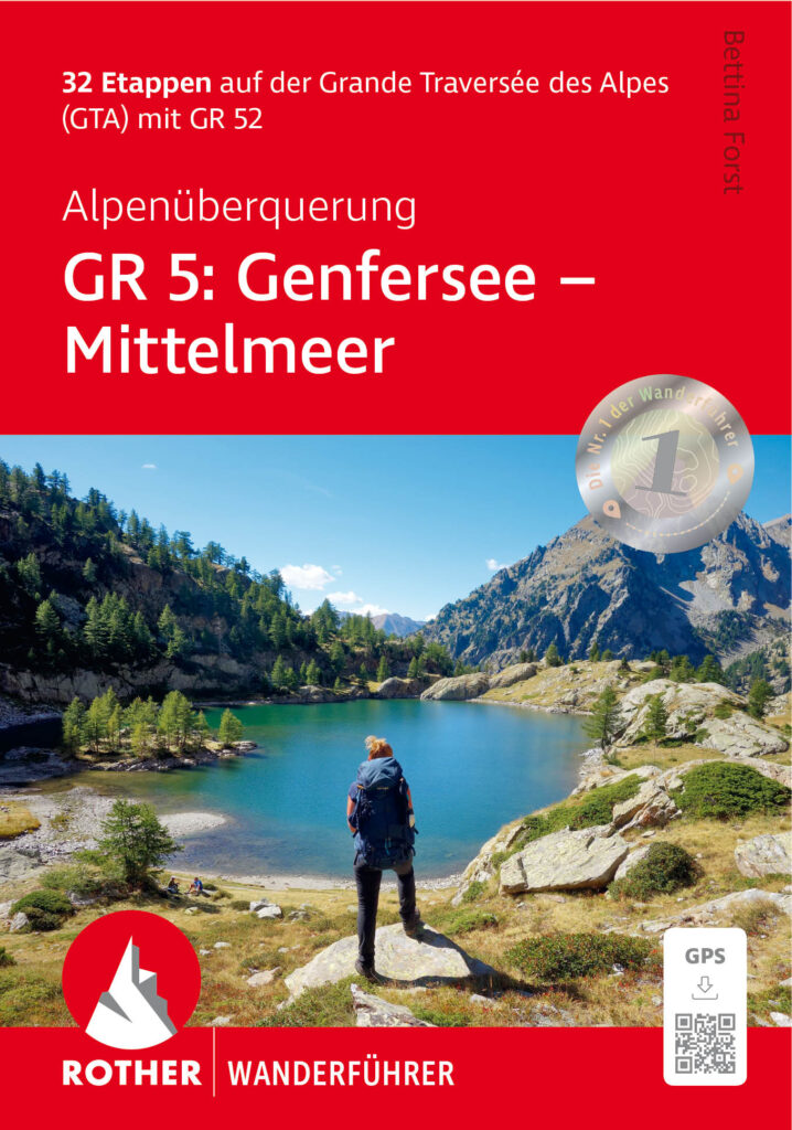 »GR5: Genfersee - Mittelmeer« Rother Wanderführer